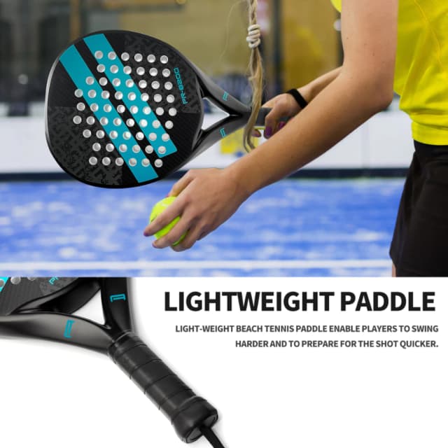 Ianoni Camewin Full Carbon Padel Racket Beginner dengan harga